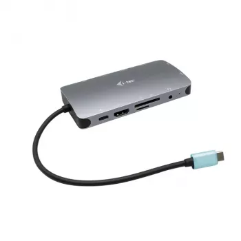 i-tec Metal USB-C Nano dock HDMI/VGA s LAN + nabíjačka 100 W