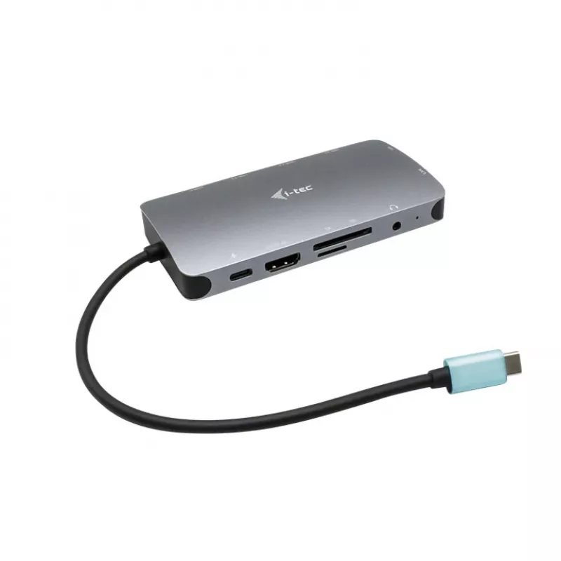 i-tec Metal USB-C Nano dock HDMI/VGA s LAN + nabíjačka 100 W