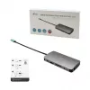 i-tec Metal USB-C Nano dock HDMI/VGA s LAN + nabíjačka 100 W