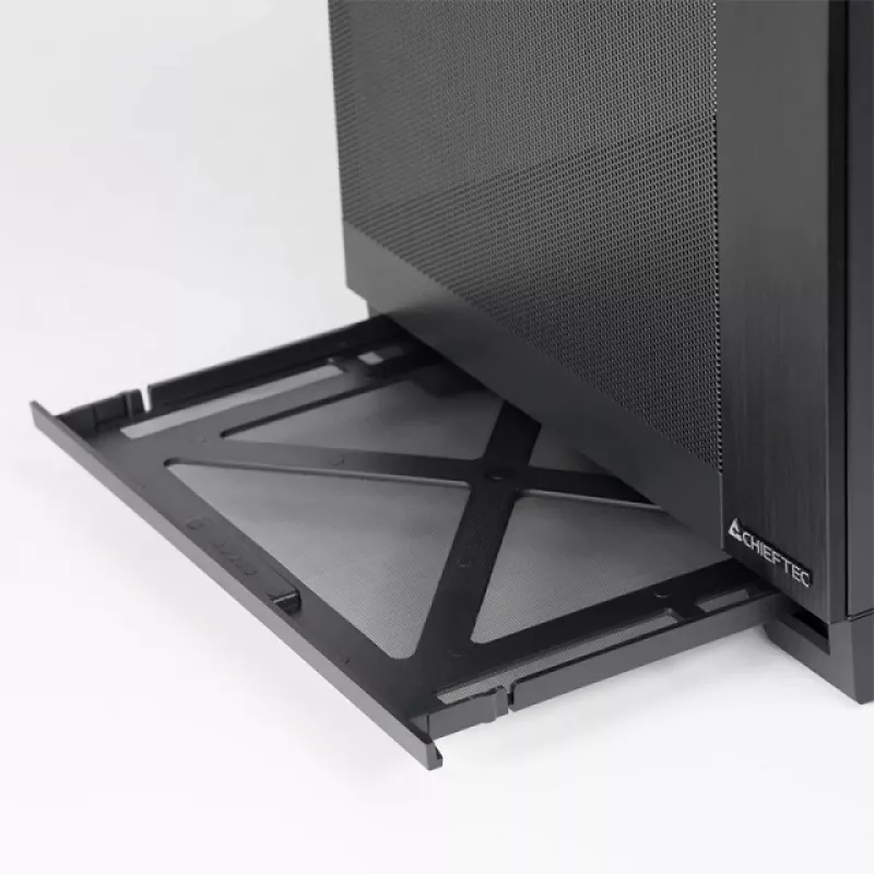 Chieftec mATX skriňa GM-30B-M-OP, čierna, Cube