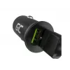 Green Cell GC PowerRide Nano36 CADM-GC-36AA autonabíjačka 36 W 6 A, 2 × USB-A, rýchle nabíjanie Ultra Charge, 12/24 V, čierna