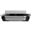 Čiastočne integrovaný digestor WHIRLPOOL AKR750GK, 599 mm šírka, 304 m³/h, čierna