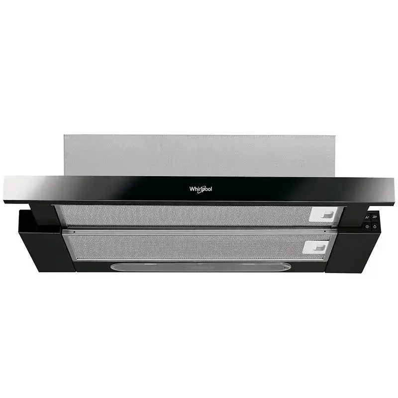 Čiastočne integrovaný digestor WHIRLPOOL AKR750GK, 599 mm šírka, 304 m³/h, čierna