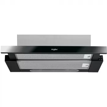Čiastočne integrovaný digestor WHIRLPOOL AKR750GK, 599 mm šírka, 304 m³/h, čierna