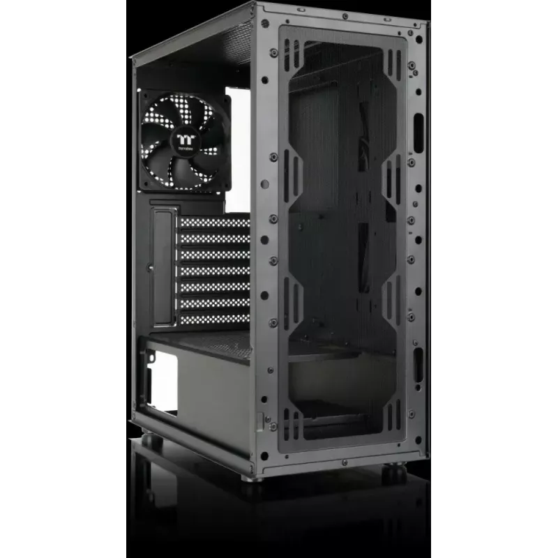Skriňa Thermaltake Versa XM1 Tempered Glass Midi Tower, čierna