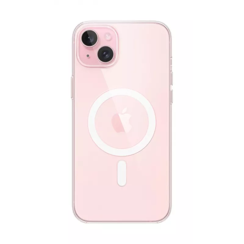 Priehľadné puzdro Apple iPhone 15 Plus MagSafe Transparent