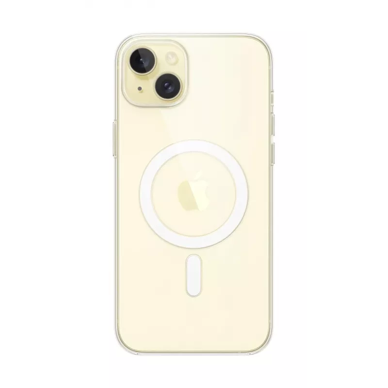 Priehľadné puzdro Apple iPhone 15 Plus MagSafe Transparent