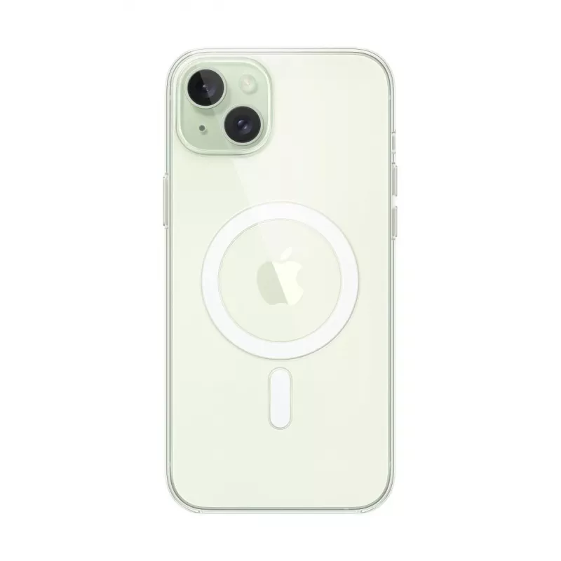 Priehľadné puzdro Apple iPhone 15 Plus MagSafe Transparent