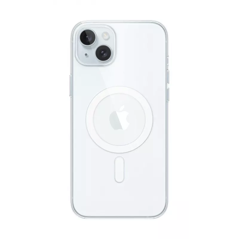 Priehľadné puzdro Apple iPhone 15 Plus MagSafe Transparent