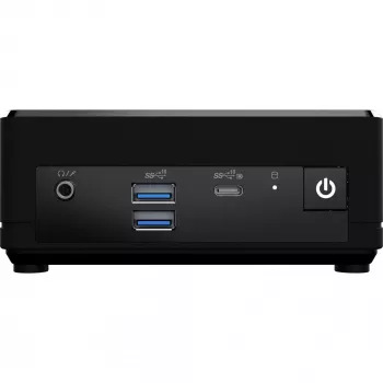 MSI Cubi N ADL S-078EU Intel® N N100 4 GB DDR4-SDRAM 128 GB SSD Windows 11 Pro Mini-PC čierny