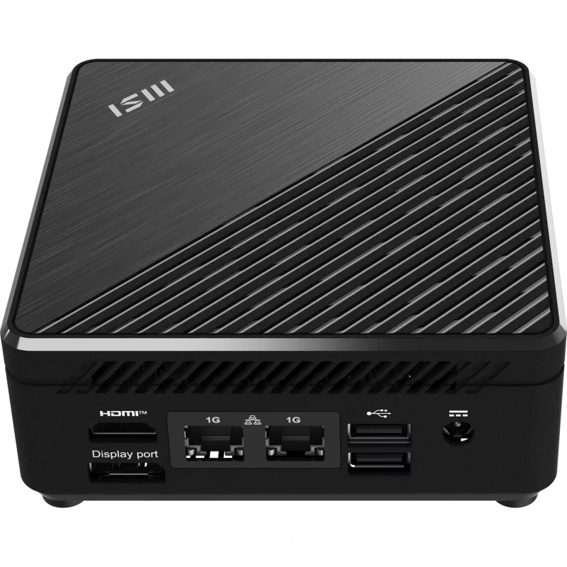 MSI Cubi N ADL S-078EU Intel® N N100 4 GB DDR4-SDRAM 128 GB SSD Windows 11 Pro Mini-PC čierny