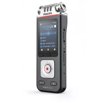 Philips VoiceTracer čierna, sivá
