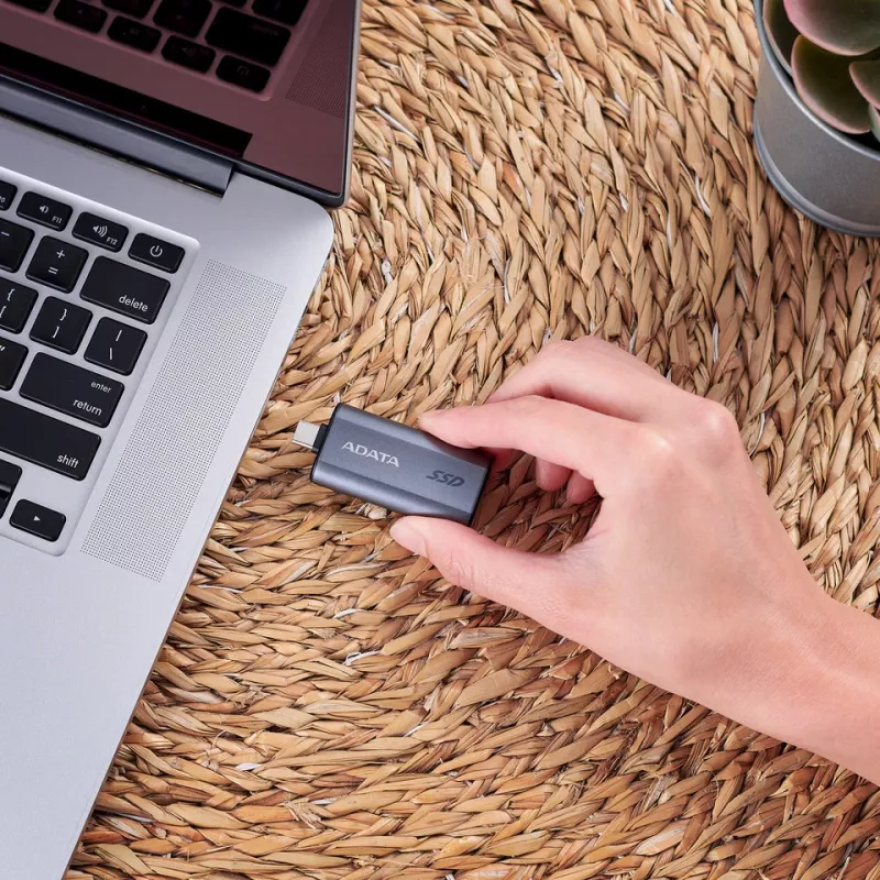 ADATA SC750 2 TB USB Type-C 3.2 Gen 2 (3.1 Gen 2) sivá