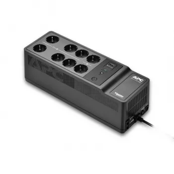 APC Back-UPS, 500VA/300W podlahová/nástenná montáž, 230V, 8x CEE 7/3 Schuko zásuvky, USB Type-A port, používateľom vymeniteľná batéria