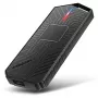 Axagon EEM2-GAM externé USB-C 10Gbps kovové puzdro pre M.2 NVMe a SATA SSD. Bez skrutiek
