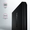 Axagon EEM2-UB2 externé USB-C 10Gbps kovové puzdro pre M.2 NVMe SSD disky. Čierna