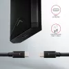 Axagon EEM2-UB2 externé USB-C 10Gbps kovové puzdro pre M.2 NVMe SSD disky. Čierna