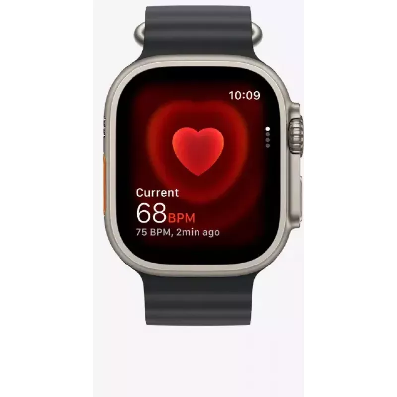Smartwatch Apple Watch Ultra 2 GPS + Cellular 49mm Natural Titanium puzdro Tan Alpine Loop Medium