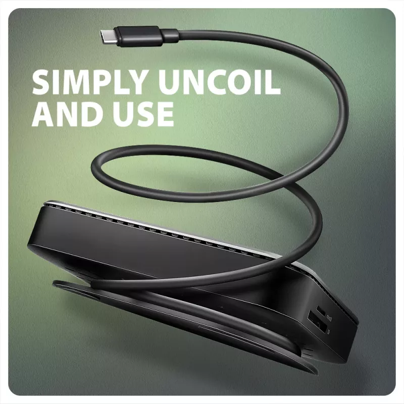 Axagon HMC-UFO USB-C hub M.2 SATA/NVMe 1 Gbit/s Ethernet 384 kHz audio Wired USB 3.2 Gen 2 (3.1 Gen 2) Type-C čierny