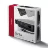 Axagon HMC-UFO USB-C hub M.2 SATA/NVMe 1 Gbit/s Ethernet 384 kHz audio Wired USB 3.2 Gen 2 (3.1 Gen 2) Type-C čierny