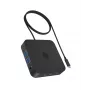 ICY BOX IB-DK4090-C dokovacia stanica USB-C 12v1, 3x HDMI 4K@60Hz, Gigabit LAN, 4x USB-A 3.2 Gen 1, 2x USB-C 3.2 Gen 2, PD do 100 W, čierna