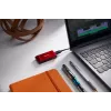 Kingston Technology 2TB XS1000 červený externý USB 3.2 Gen 2 prenosný SSD disk