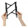 Hama Light skladací stojan na notebook, 12-stupňové sklopenie, do 39,6 cm (15,6 palca), čierny