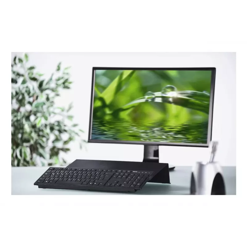 Hama Carbon stojan na notebook, karbónový vzhľad, do 46,7 cm (18,4 palca), čierny