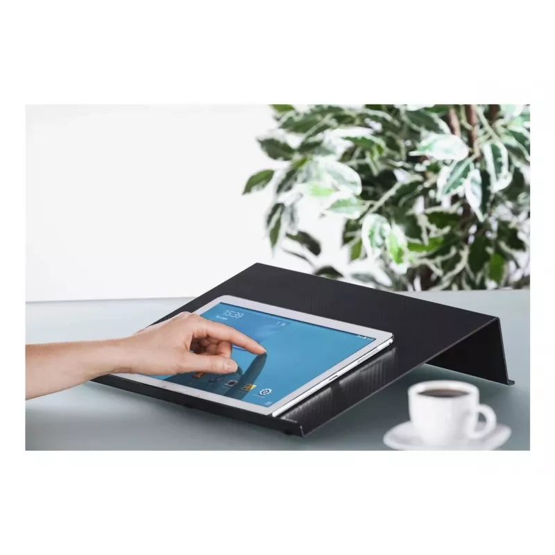 Hama Carbon stojan na notebook, karbónový vzhľad, do 46,7 cm (18,4 palca), čierny