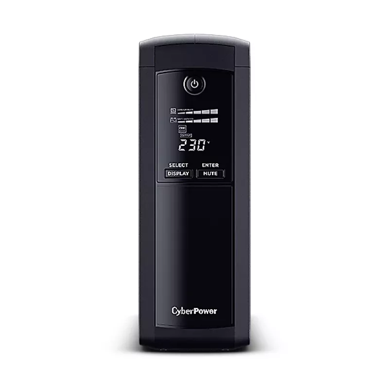 CyberPower VP1600ELCD záložný zdroj (UPS) Line-Interactive 1,6 kVA 960 W 5 AC výstupov