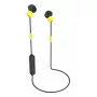 Hama Freedom Athletics II headset bezdrôtový ušný hák, in-ear hovory/hudba Bluetooth čierna, žltá