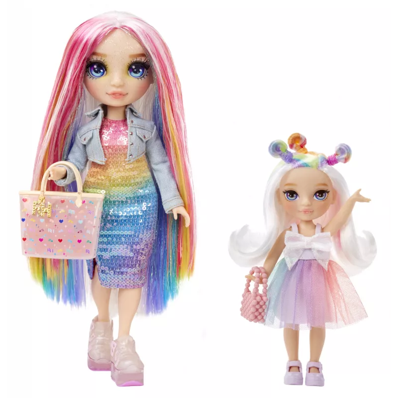 Rainbow High Littles bábiky – Opal (Rainbow), módna bábika, ženské, 4 roky, chlapec/dievča, 13,9 mm, viacfarebná
