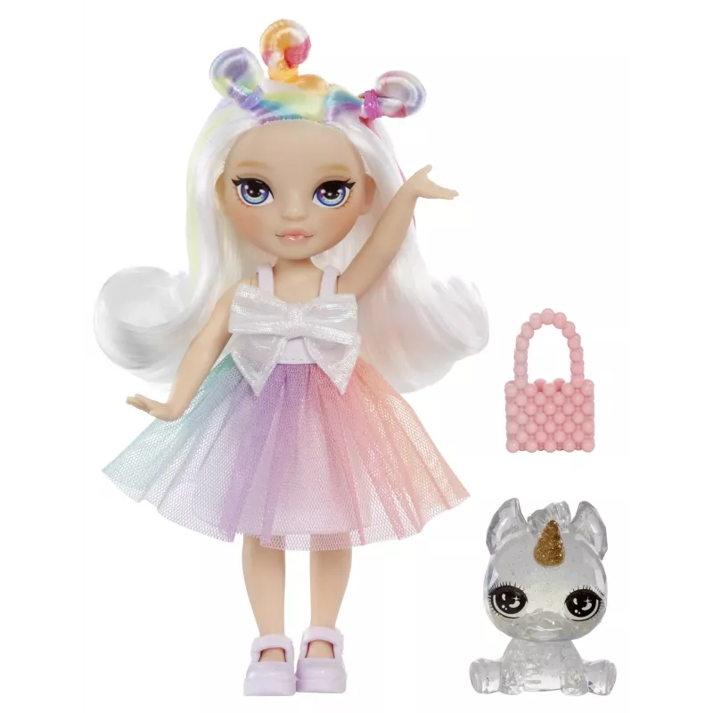 Rainbow High Littles bábiky – Opal (Rainbow), módna bábika, ženské, 4 roky, chlapec/dievča, 13,9 mm, viacfarebná