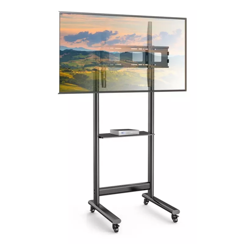 Techly ICA-TR74 TV držiak na stenu/stojan 2,29 m (90 palcov) čierny