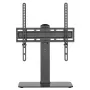 Techly ICA-LCD 323M stolový stojan na TV / monitor, 32–55 palcov (81,3–139,7 cm), 40 kg, otočný, VESA 400x400, základňa z tvrdeného skla, čierny
