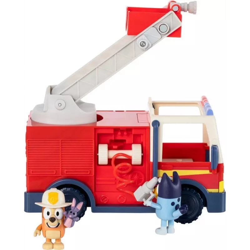 Moose Toys Bluey hasičské auto, hasičské auto, 3 roky, plast, viacfarebné, červené