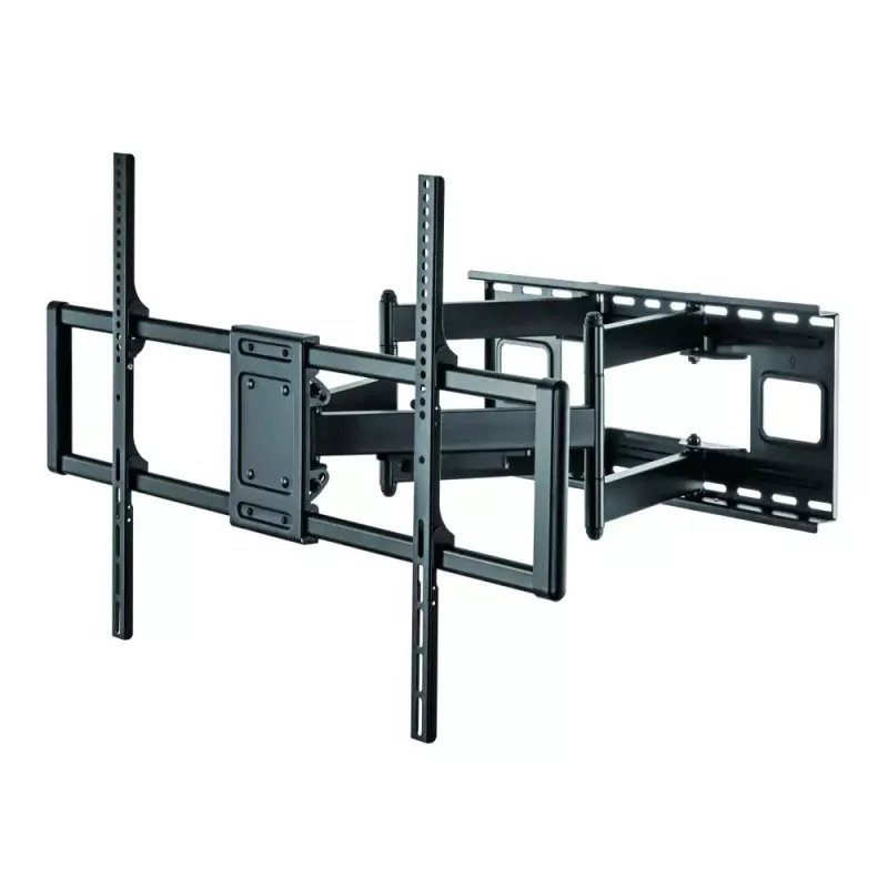 Techly tenký nástenný držiak pre 60-120 palcov LCD LED TV čierny maximálna nosnosť 120 kg