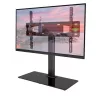 Techly ICA-LCD S07L stojan na TV, 32 – 65 palcov (81 – 165,1 cm), 45 kg, VESA 600x400, podstavec z tvrdeného skla, čierny