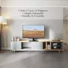Techly ICA-LCD S07L stojan na TV, 32 – 65 palcov (81 – 165,1 cm), 45 kg, VESA 600x400, podstavec z tvrdeného skla, čierny