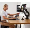 Techly ICA-LCD 462B stolový držiak monitora, plynová pružina, 17 – 32 palcov (43,2 – 81,3 cm), 9 kg, VESA 75x75/100x100, čierny