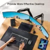 Techly ICA-LCD 462B stolový držiak monitora, plynová pružina, 17 – 32 palcov (43,2 – 81,3 cm), 9 kg, VESA 75x75/100x100, čierny