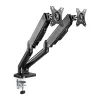 Techly ICA-LCD 462B stolový držiak monitora, plynová pružina, 17 – 32 palcov (43,2 – 81,3 cm), 9 kg, VESA 75x75/100x100, čierny
