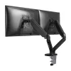 Techly ICA-LCD 462B stolový držiak monitora, plynová pružina, 17 – 32 palcov (43,2 – 81,3 cm), 9 kg, VESA 75x75/100x100, čierny
