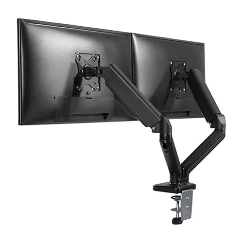 Techly ICA-LCD 462B stolový držiak monitora, plynová pružina, 17 – 32 palcov (43,2 – 81,3 cm), 9 kg, VESA 75x75/100x100, čierny