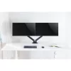 Techly ICA-LCD 462B stolový držiak monitora, plynová pružina, 17 – 32 palcov (43,2 – 81,3 cm), 9 kg, VESA 75x75/100x100, čierny