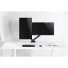 Techly ICA-LCD 462B stolový držiak monitora, plynová pružina, 17 – 32 palcov (43,2 – 81,3 cm), 9 kg, VESA 75x75/100x100, čierny