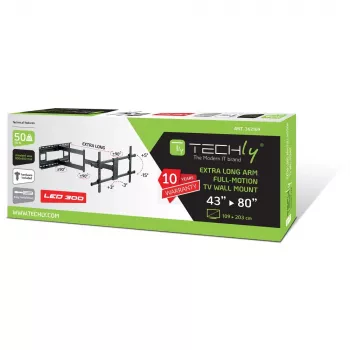 Techly ICA-PLB 490 držiak TV / stojan 2,03 m (80