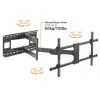 Techly ICA-PLB 490 držiak TV / stojan 2,03 m (80 inch) čierny