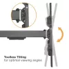 Techly ICA-PLB 490 držiak TV / stojan 2,03 m (80 inch) čierny
