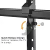 Techly ICA-PLB 490 držiak TV / stojan 2,03 m (80 inch) čierny